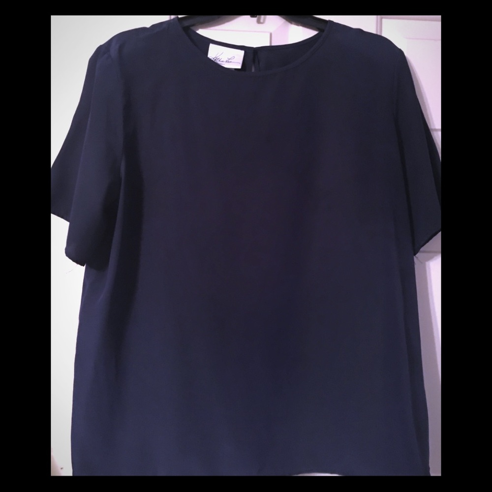 Navy blue - blouse/ Shell
